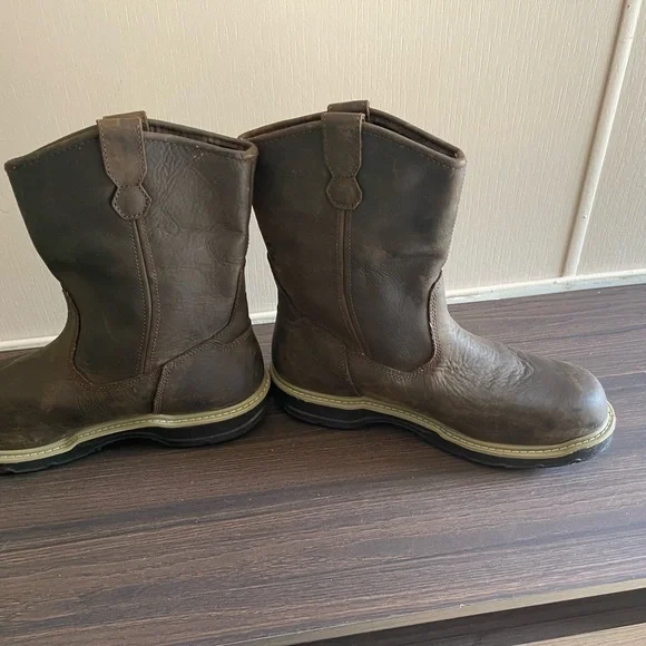 Wolverine Men's Dark Brown Leather Boots NWT - Picture 4 of 12